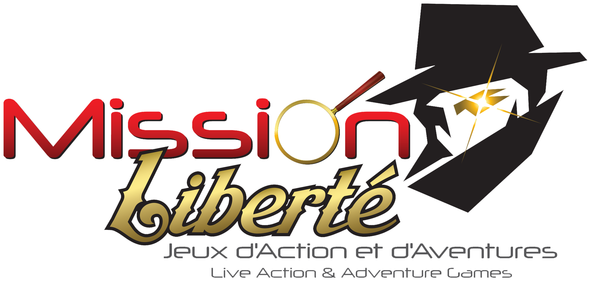 Mission Liberté LOGO RED BACKGROUND